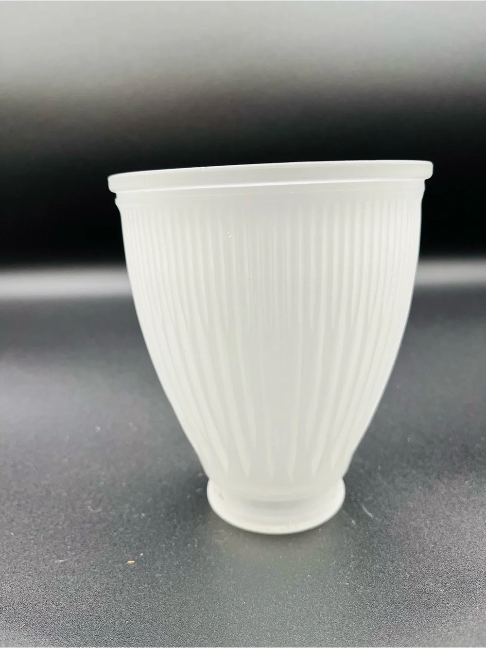Unknown Brand Frosted White Glass Lamp Shade